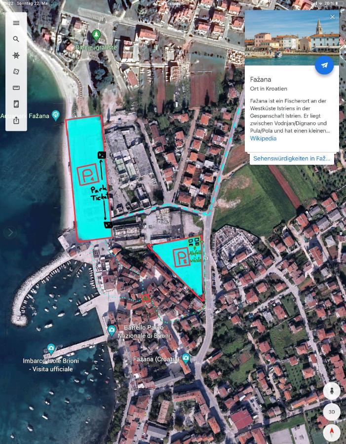 Istrian Stone House In The Heart Of The Beautiful Fishing Village Fazana - Only Few Steps From The Sea And The Wonderful Beach - Incl Plasma-Quad-Plus-Filter Against C O V I D Экстерьер фото